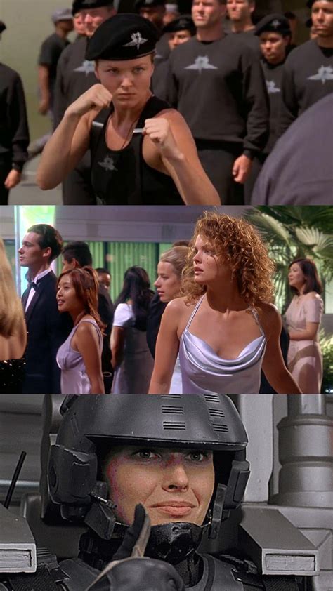 dina meyer starship troopers dizzy|dina meyer barbara gordon.